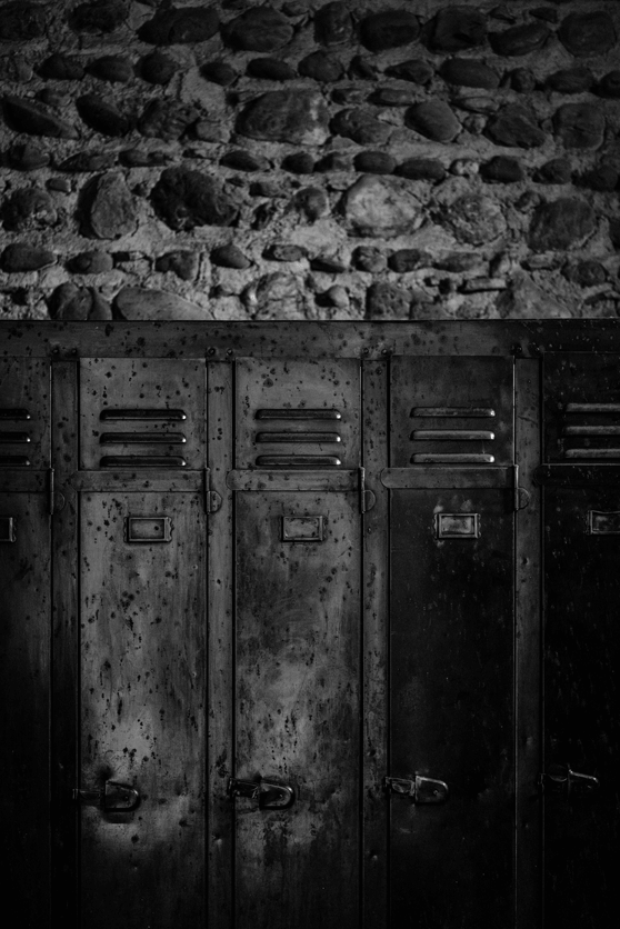 Photo de casiers en fer des Granges de la Haute