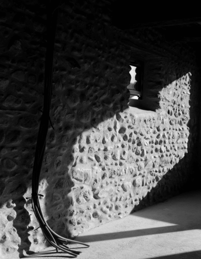 Photo de l'étable, un espace des Granges de la Haute